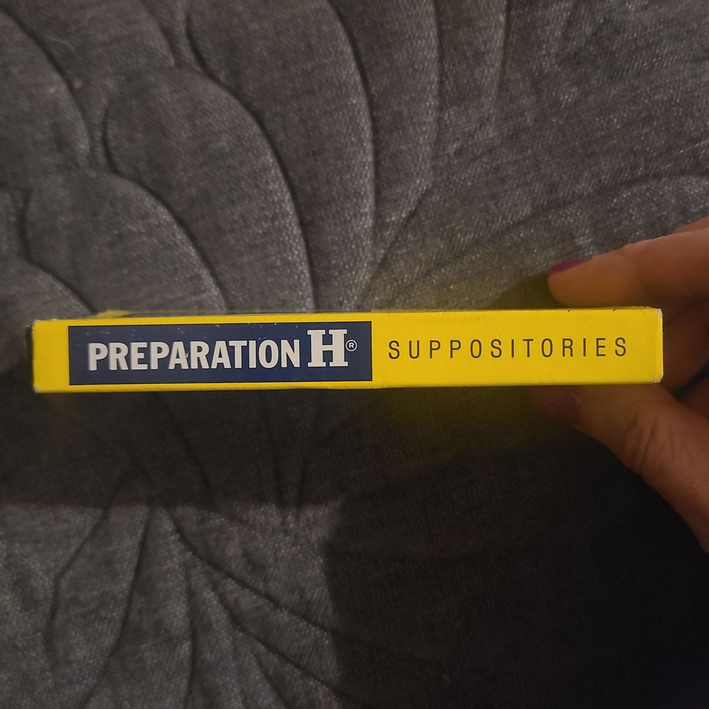 VINTAGE Display item - Preparation H Hemorrhoidal suppositories 8/12 remaining