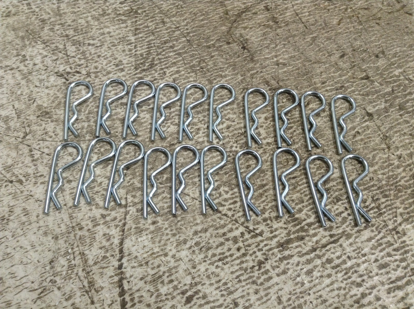 TE ZEZG618705 Hair Pin Cotter .093" x 1-5/8" Lot of 20 New (TSC)