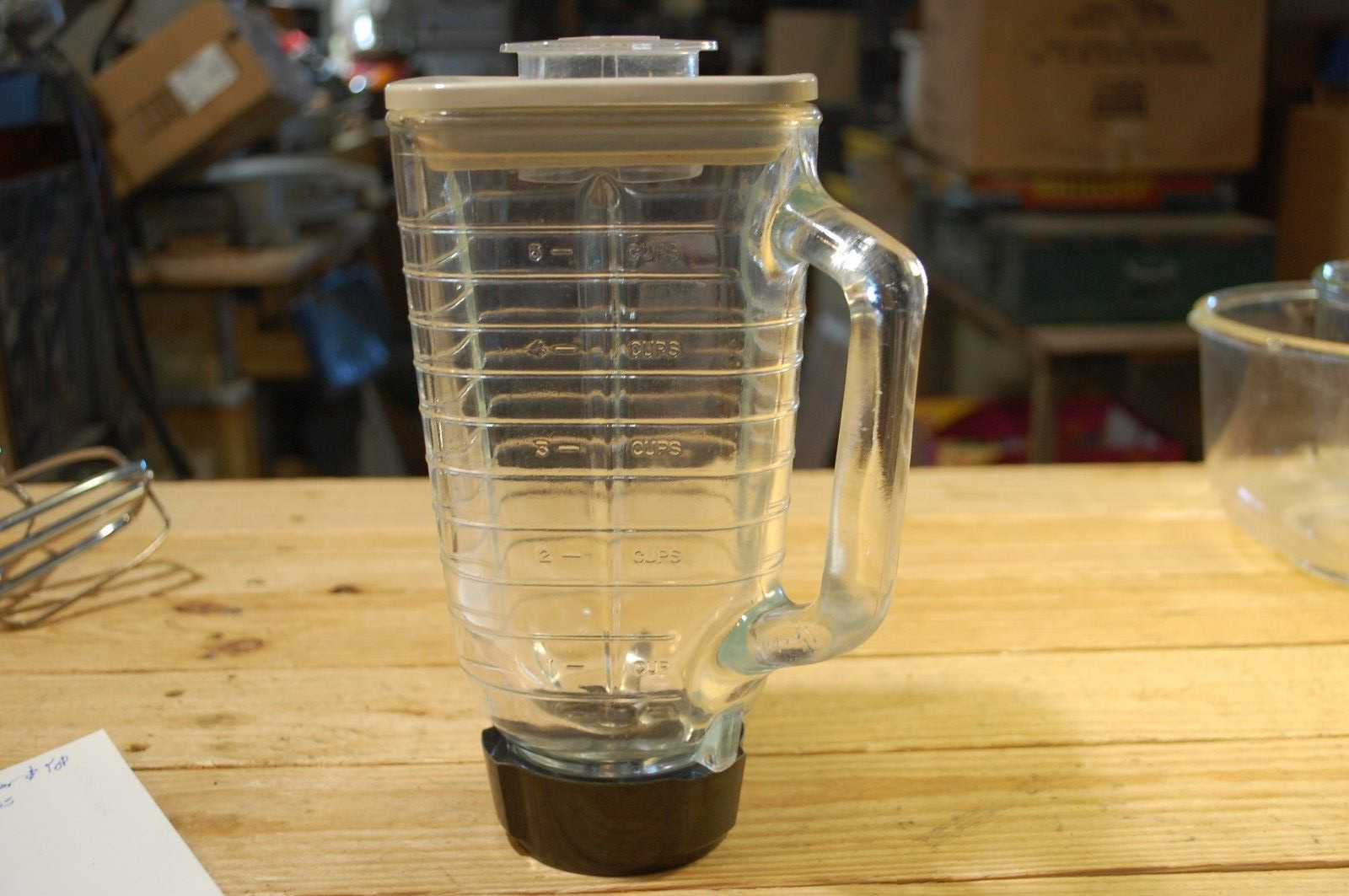 Oster Regency Kitchen Center Replacement Part Glass Blender Jar Pitcher 5 Cup