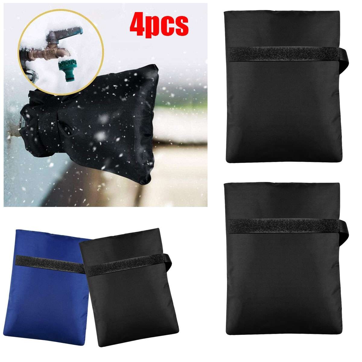 4x Outdoor Water Faucet Thickened Cover Sock Winter Freeze Protection Waterproof