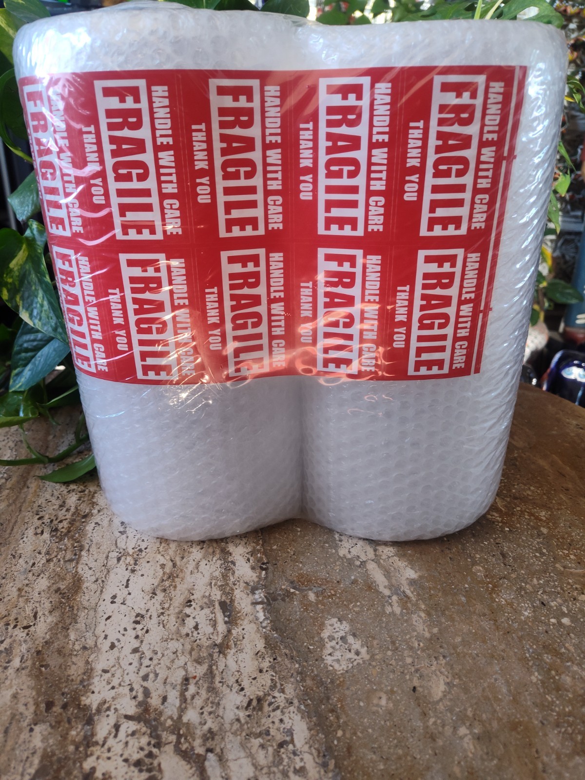 Uhaul Movers Wrap 5" x 1000' + (2) Bubble Cushioning Rolls 12" x 72'