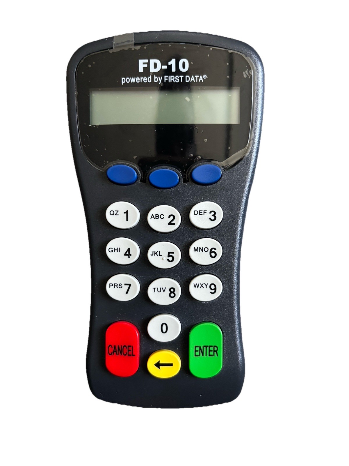 FIRST DATA FD-10 PinPad  Credit Debit input pad 8001-PCI 001300020 Rev A