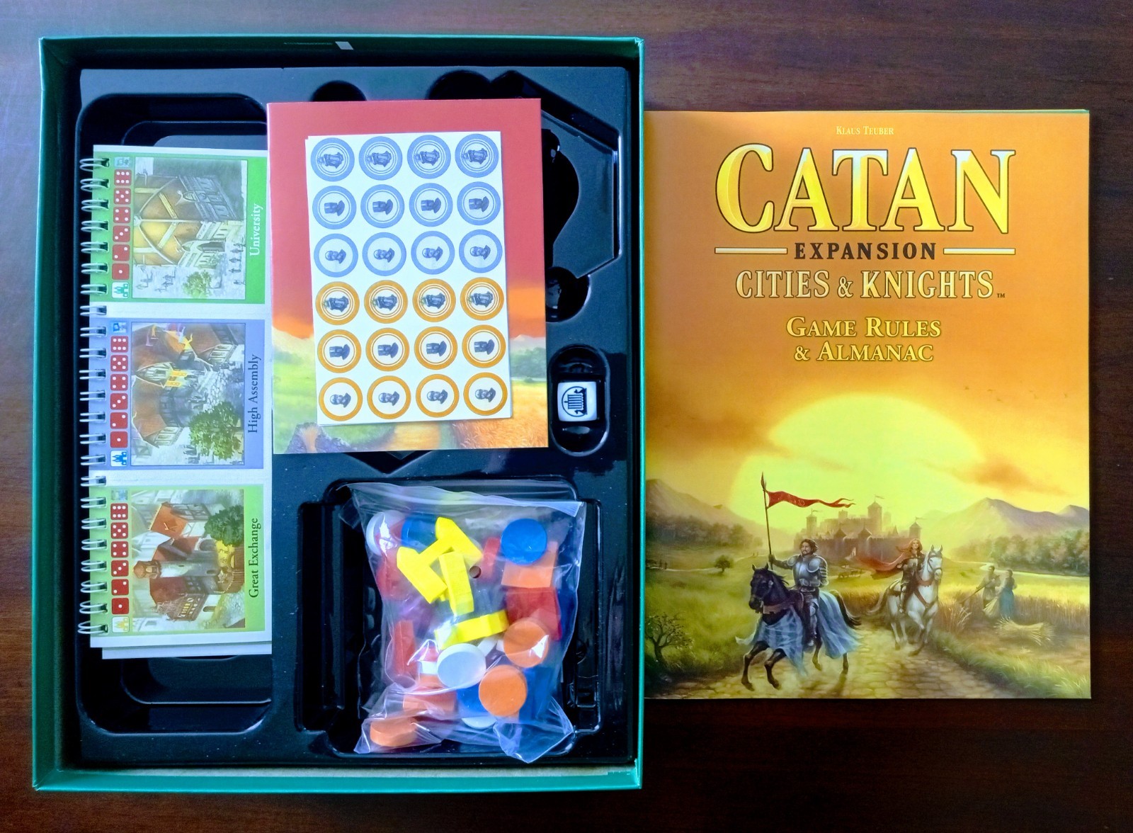 Catan: Expansion Cities & Knights Game Replacement Pieces 2020