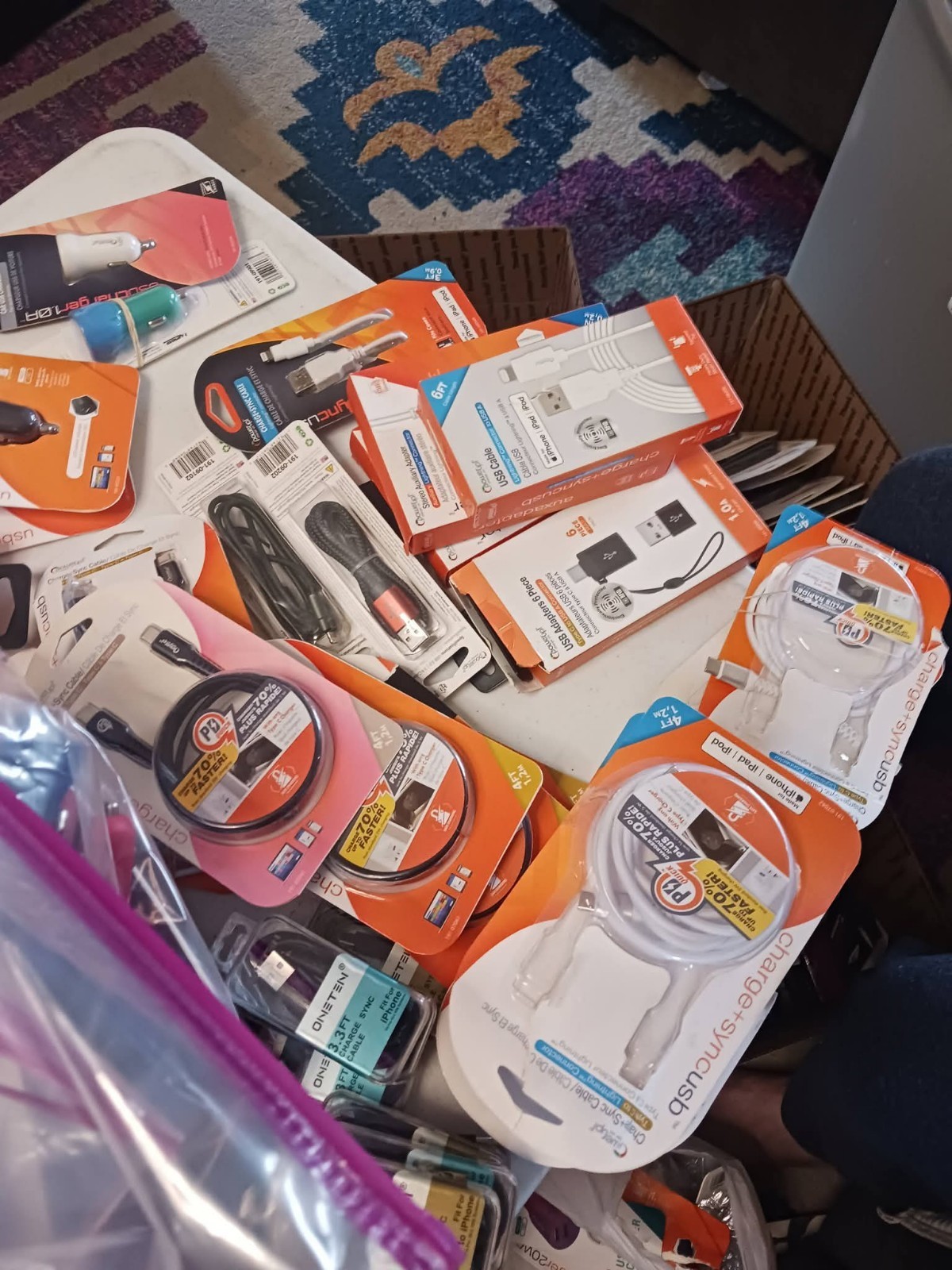 Mystery Box Of 10 Charging Items