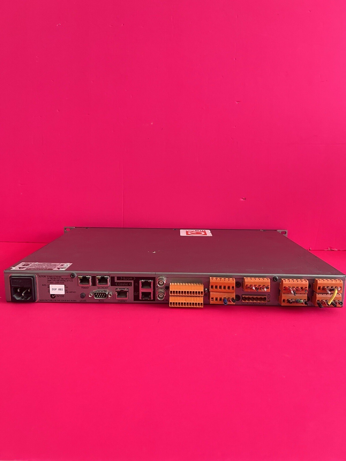 SoundWeb London BSS BLU-320 Signal Processor- READ