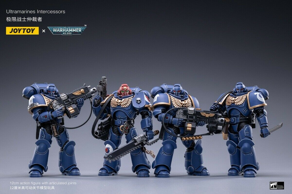 JOYTOY JT1897 Ultramarines Intercessors 1/18 Action Figure UPS