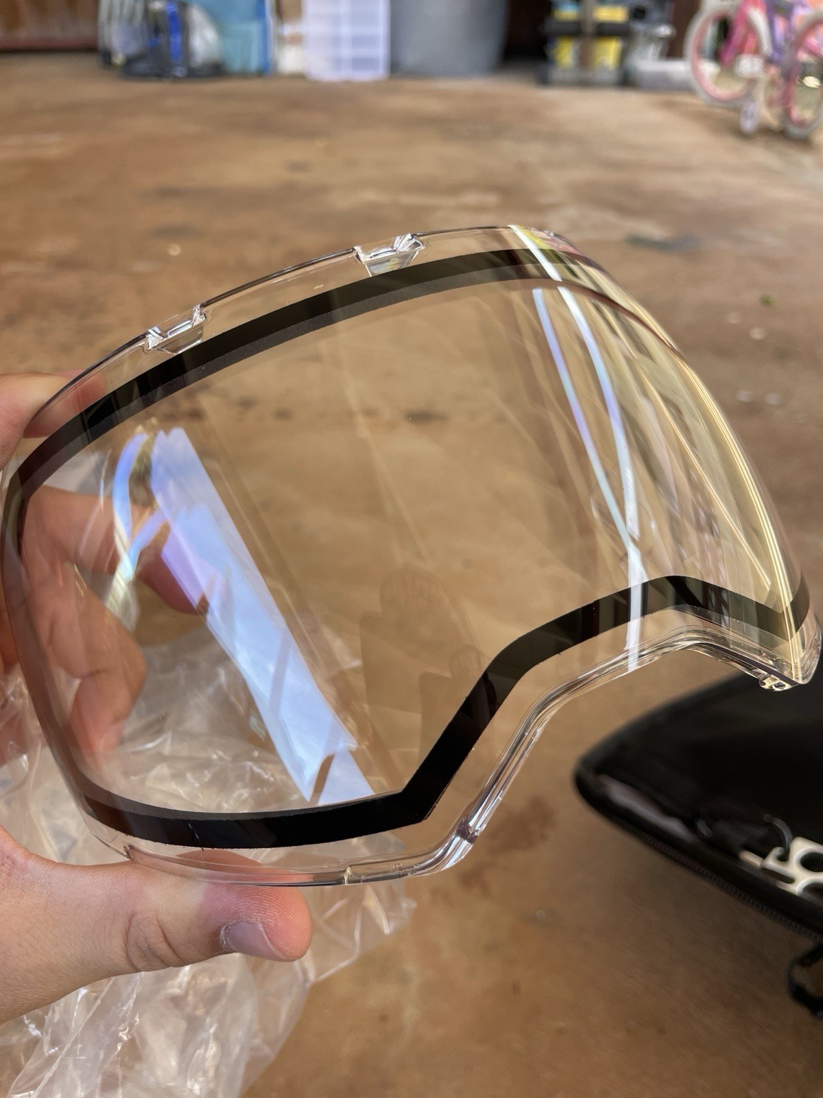 Empire EVS Paintball Airsoft Mask Black With Extra Lenses