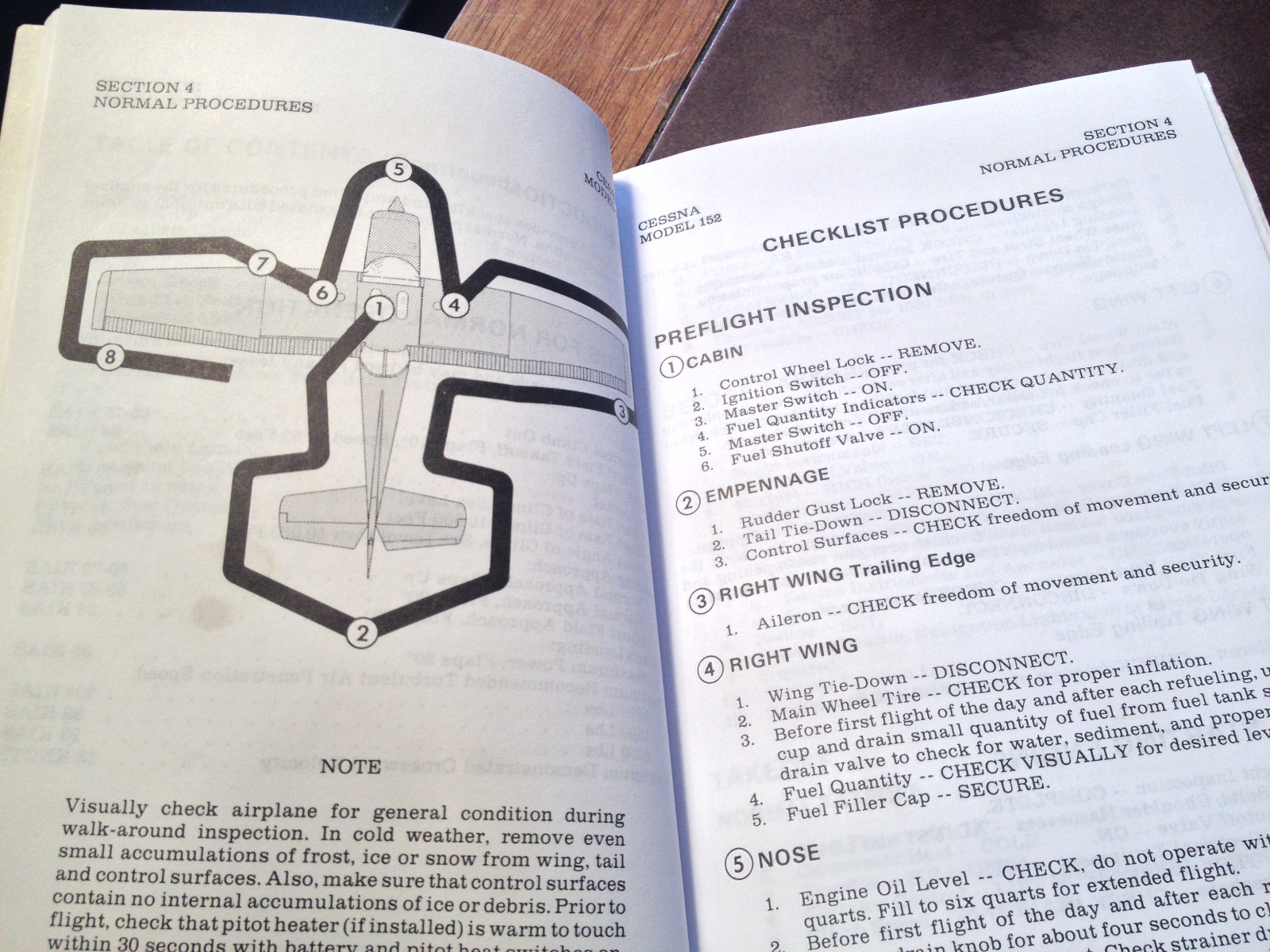 1978 Cessna 152 Pilot's Operating Handbook, POH