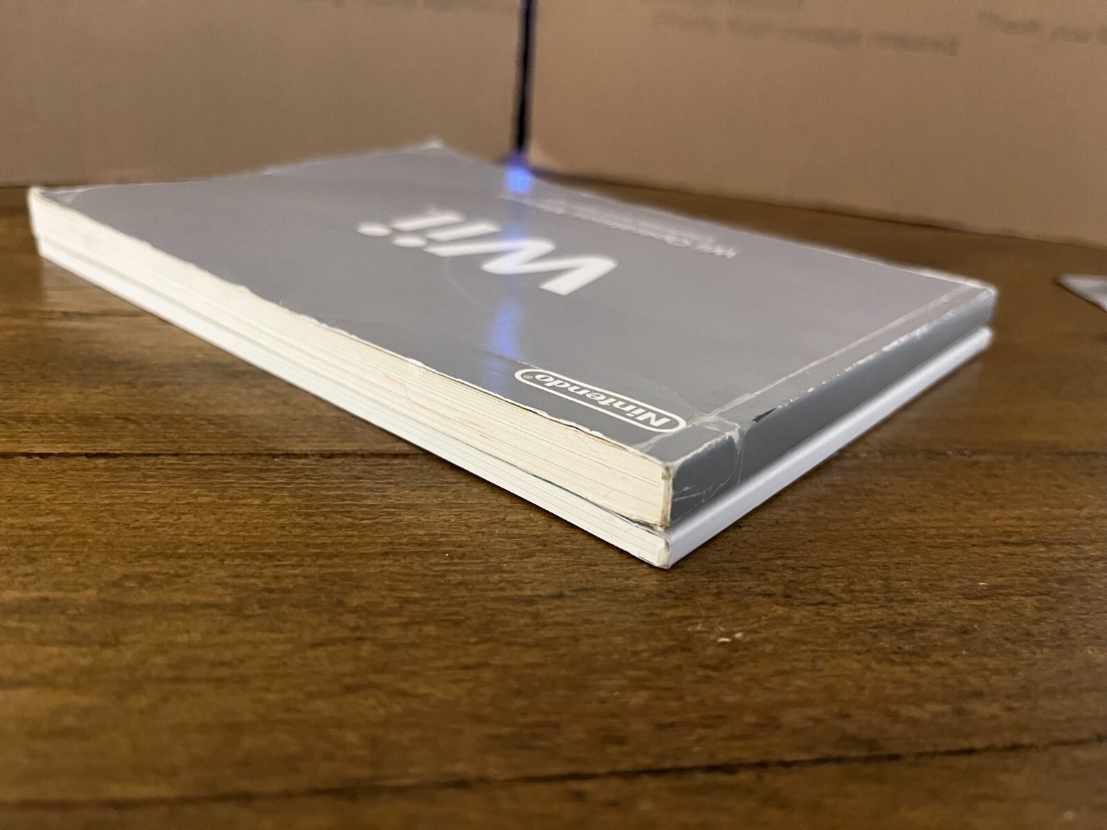 Nintendo Wii Original Manual & Operations System Setup Book w/ Controller Insert