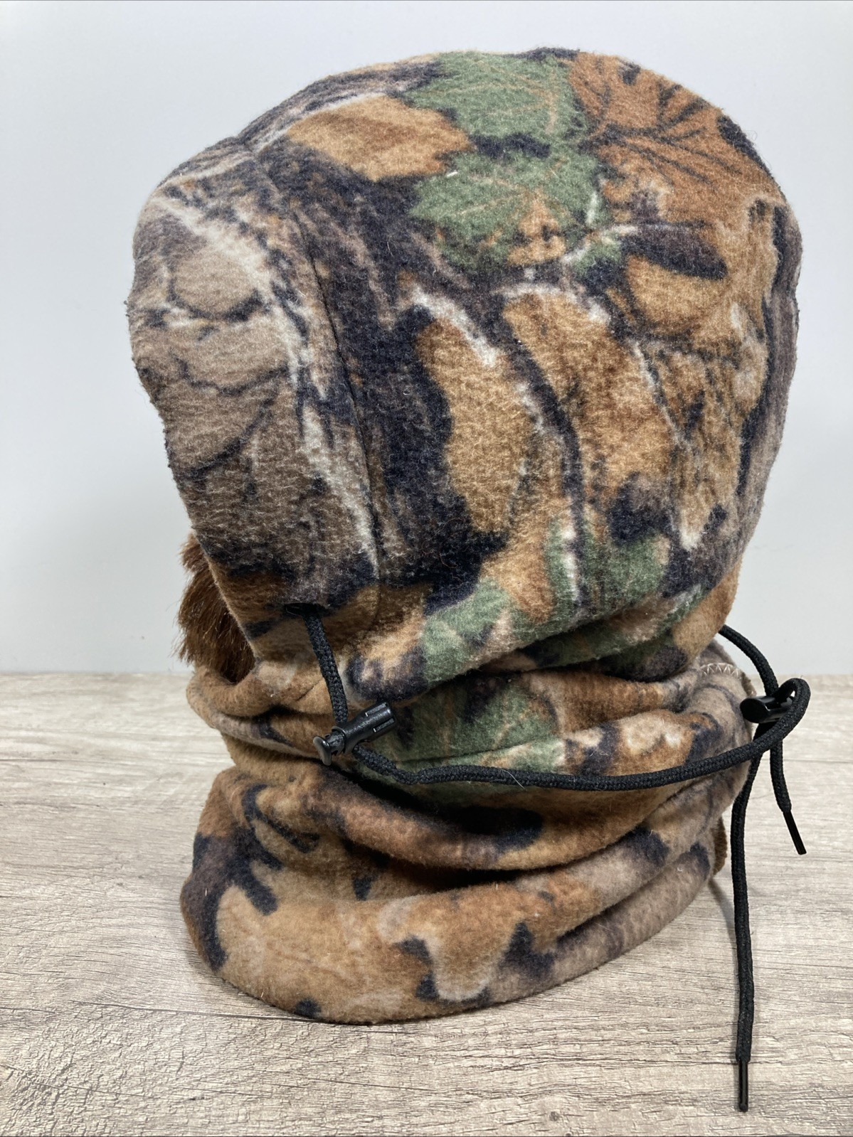 VTG Realtree Advantage Camo Fleece Hunting Balaclava Hood OSFM Canada Made