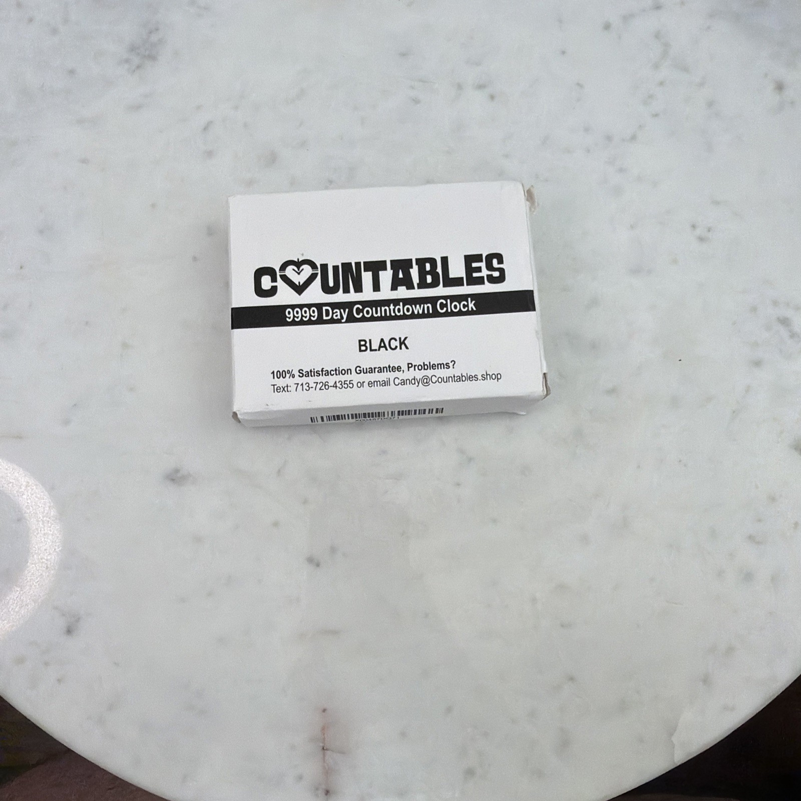 Countables 9999 Days Countdown Clock - Reusable Count Down Timer - Large Disp...