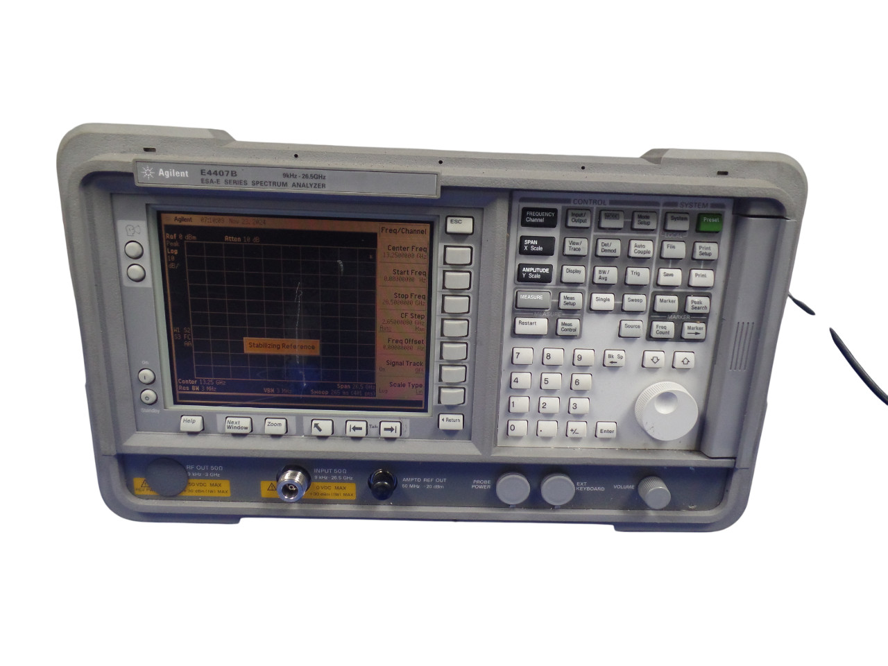 Agilent E4407B ESA-E Spectrum Analyzer 9 kHz - 26.5 GHz  - Free Shipping