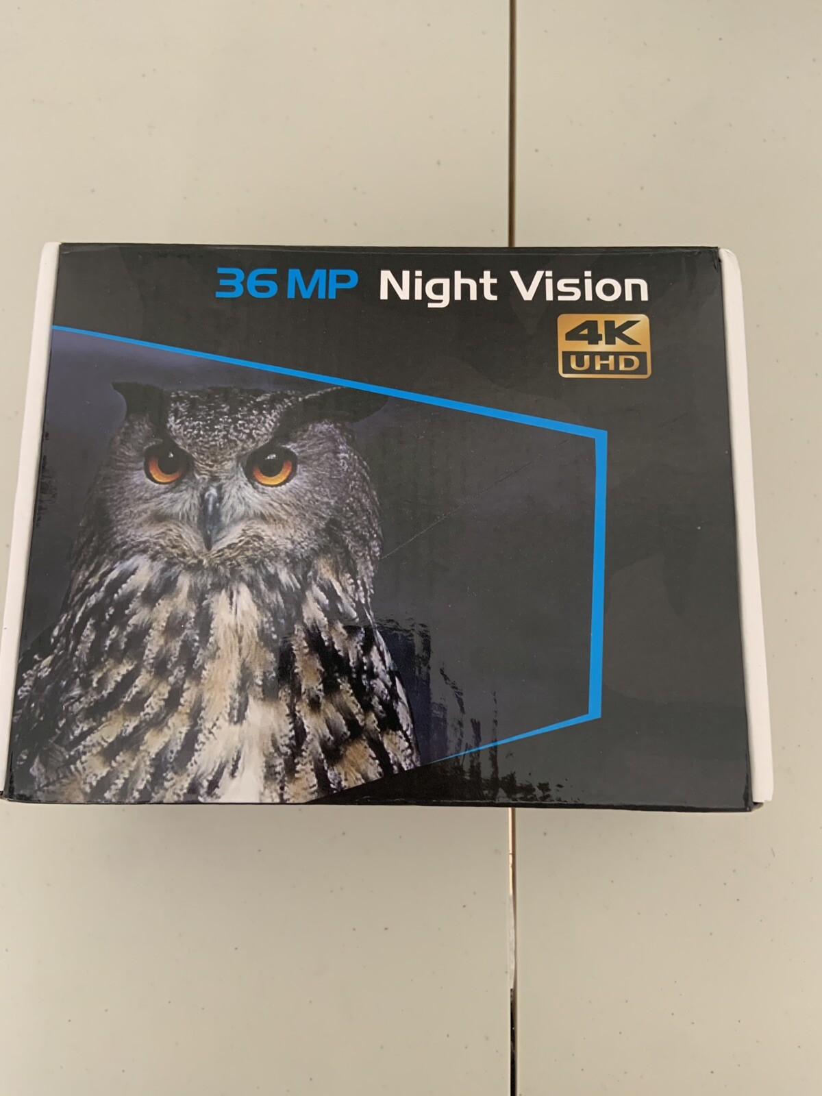 Fvtga Black 4K UHD 36MP Digital Night Vision Goggles Hunting Binoculars Infrared