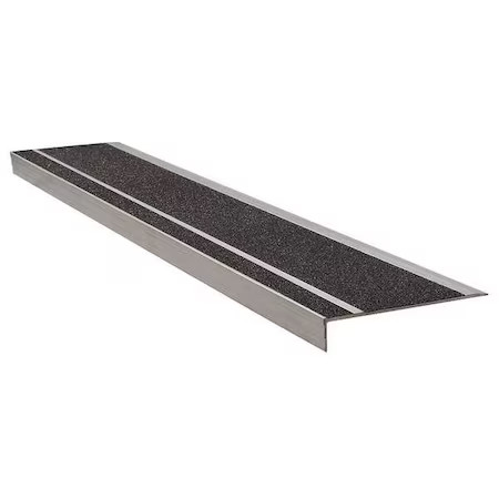 Wooster Products 365Bla3 Stair Tread Cover Extruded Aluminum Black, 36 In W X