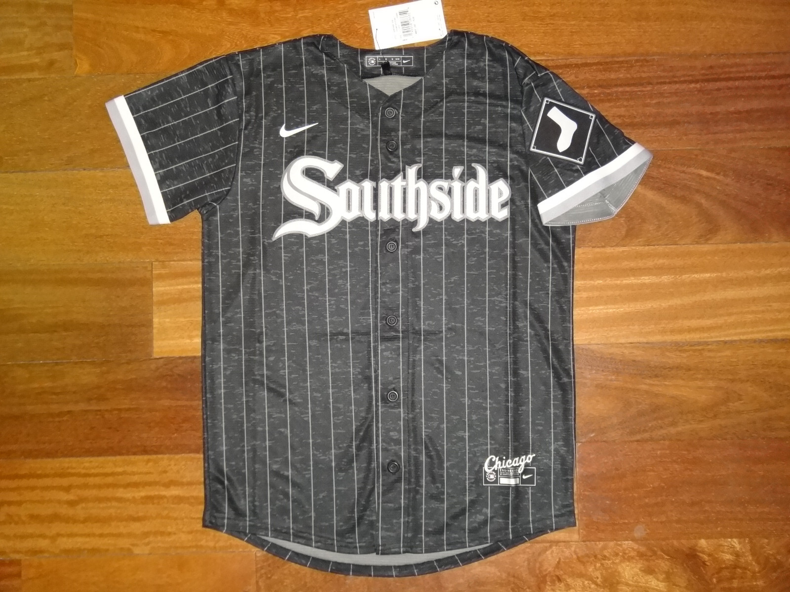 NWT Youth Chicago White Sox MLB Nike Black City Connect Team Jersey $75