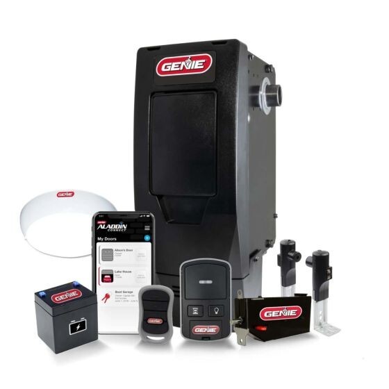 Genie 6170H-B Wall Mount Jackshaft Garage Opener Battery BackUp