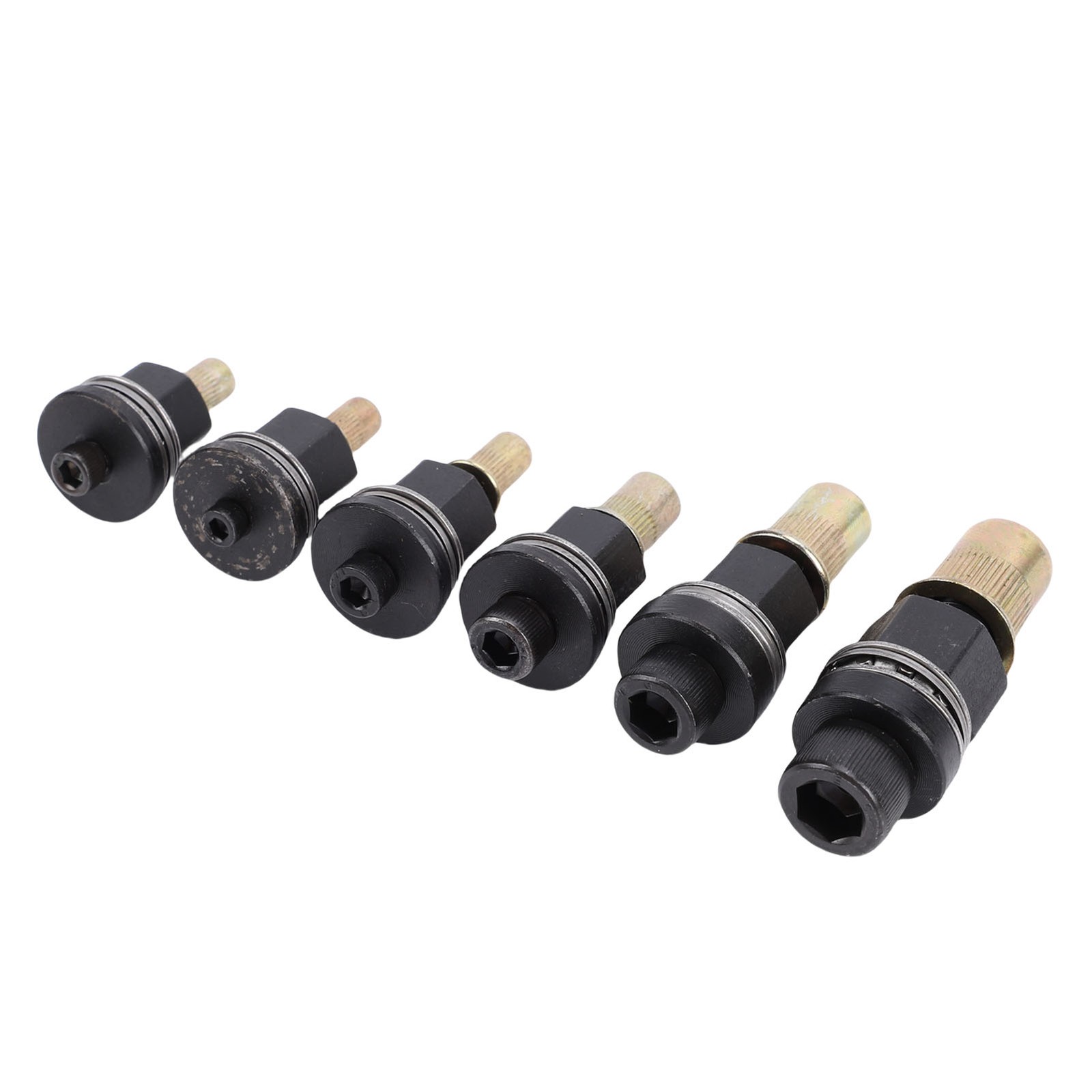 6Pcs Hand Rivet Nut Tool Mandrel Set Efficient For Riveting Application
