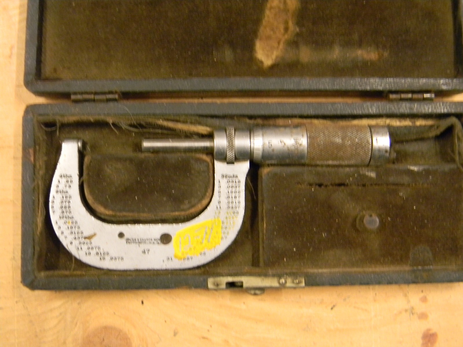 Vintage Brown & Sharpe 2 Inch Micrometer No 47