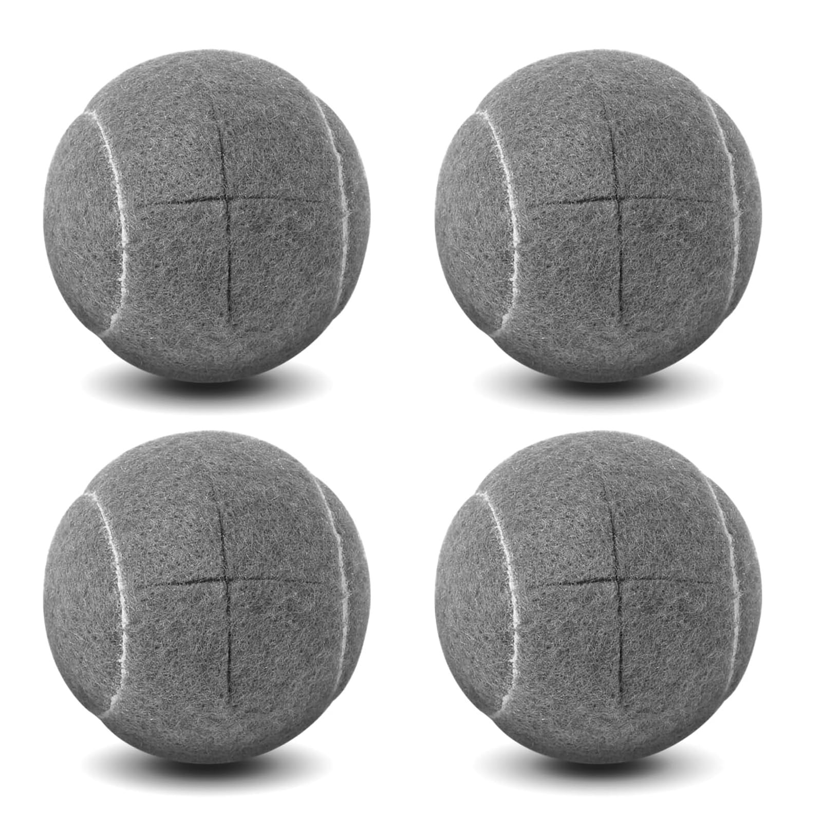ANCKNE Walker Tennis Balls Precut for Walkers Standard, Grey