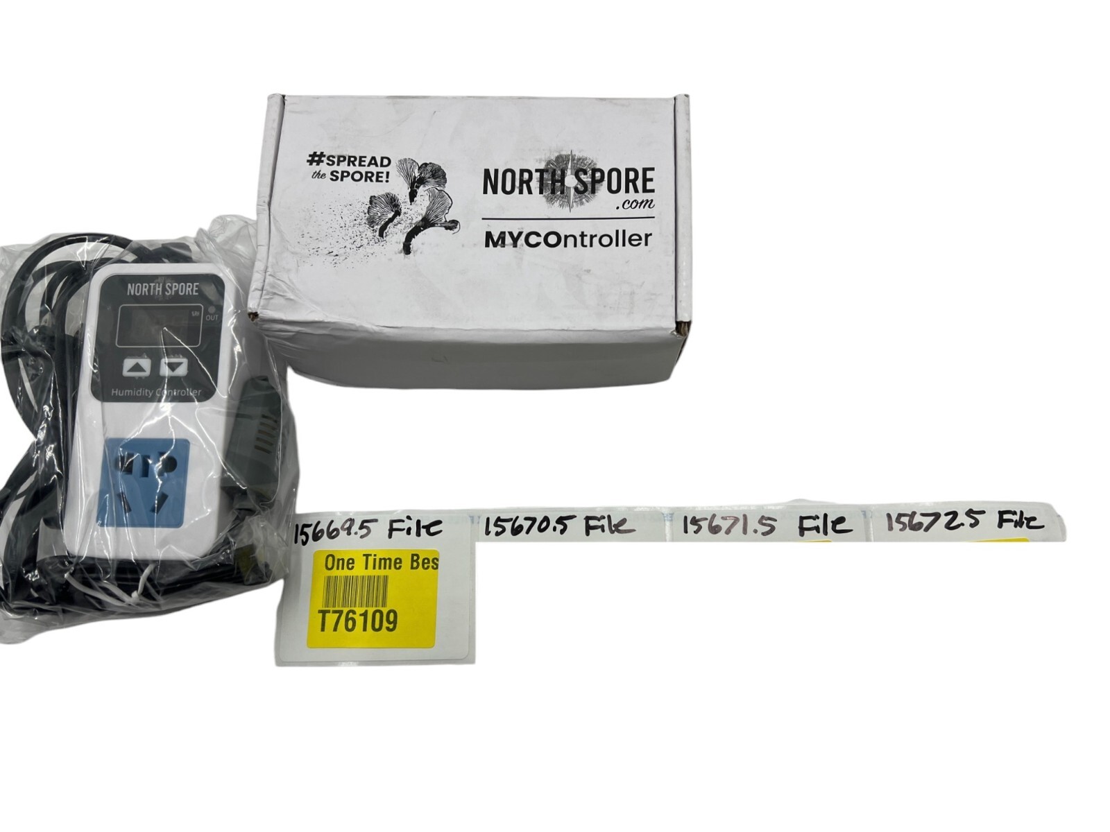 QTY 5 North Spore W2023 MYCOntroller Humidity Controller 1%~99% RH Range