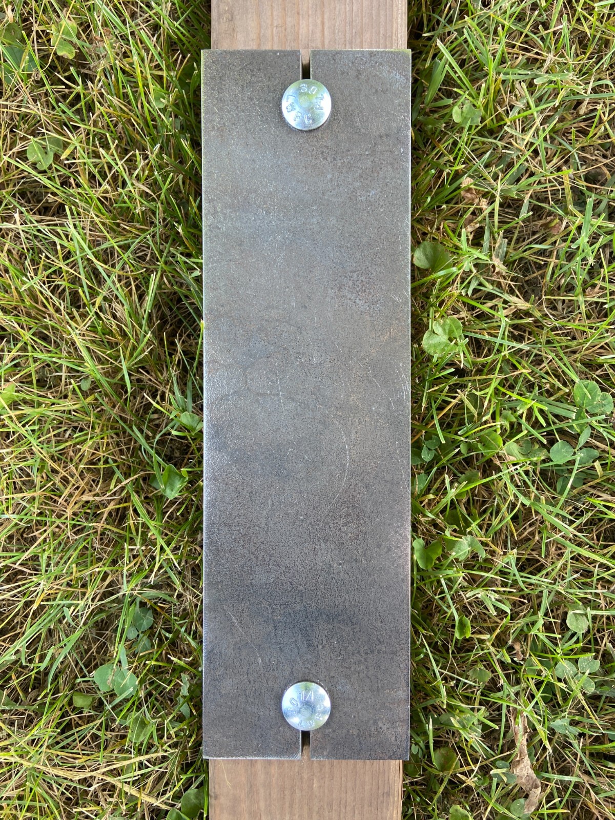 3.5" x 24" 3/8" AR500 Steel 2x4 Protector Plate for Shooting Target Stands - 1pc