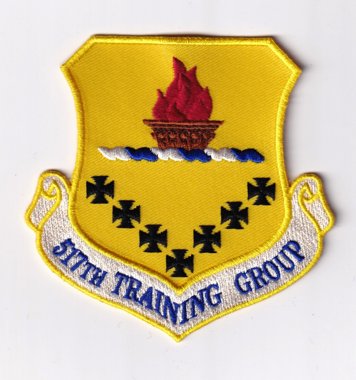 517th Training Group Embroidered Patch, 3.5 inch, Sew On