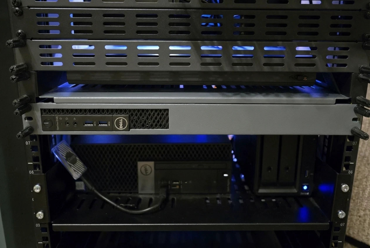 Dell OptiPlex Micro (MFF) 1U 19" inch Rack Mount - Single or Dual Mount Options