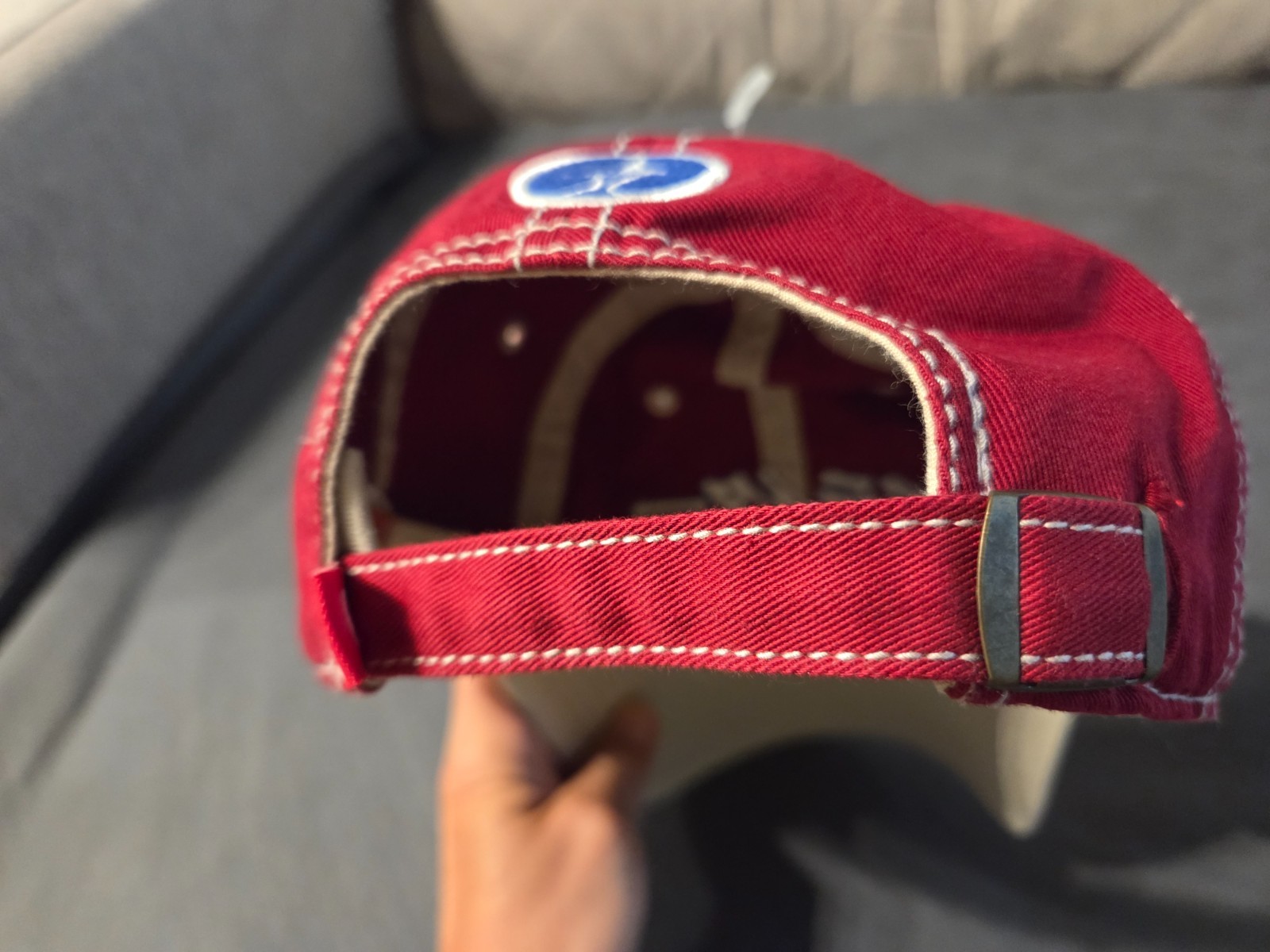Slighter Golf Hat/Cap Red Adjustable ⛳ ⛳⛳
