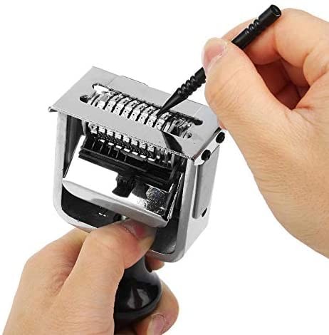 Self Inking Number Stamp 5 Digits Automatic Numbering Machine Metal Number St...