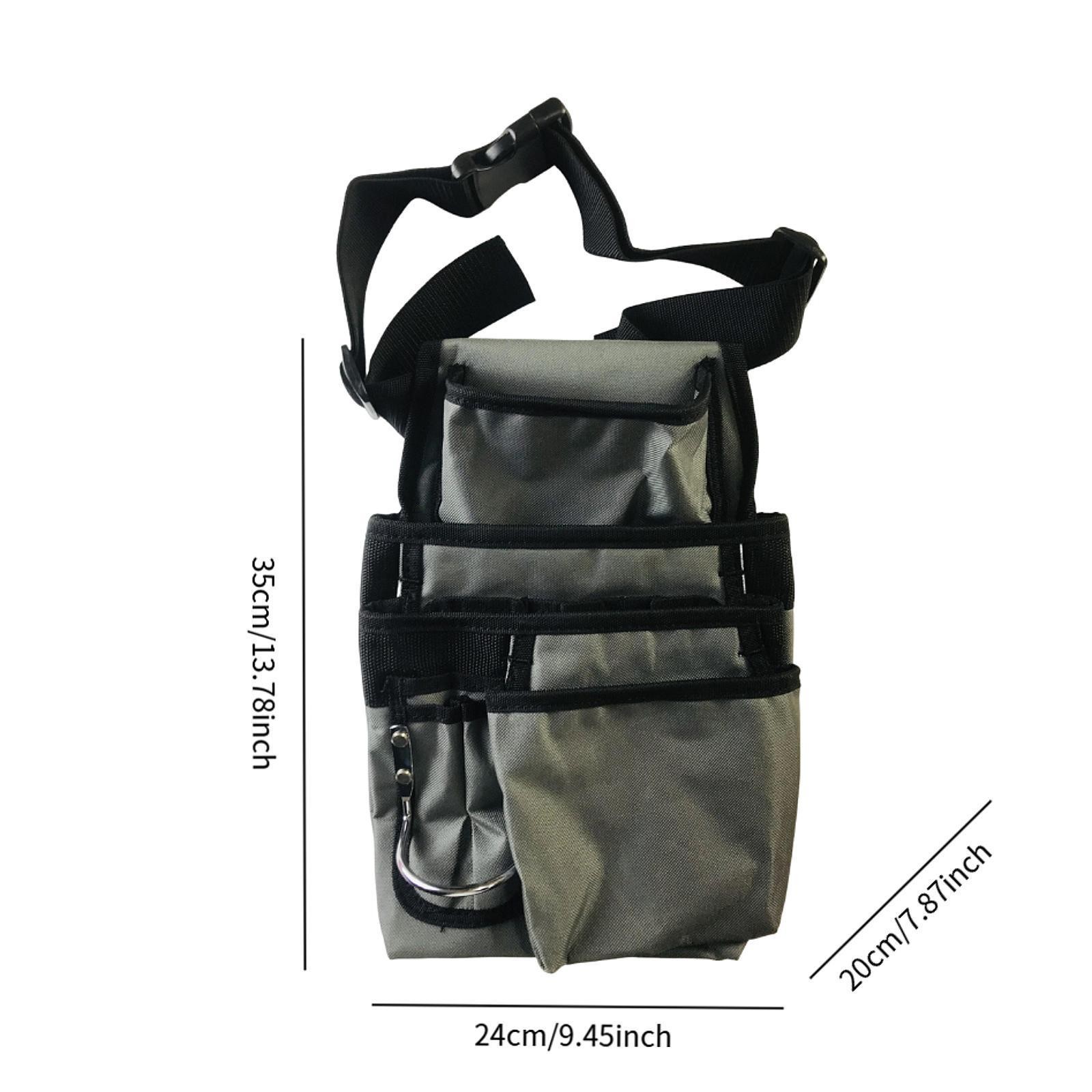 Single Side Tool Belt Pouch Adjustable for Carpenter Florists Builders