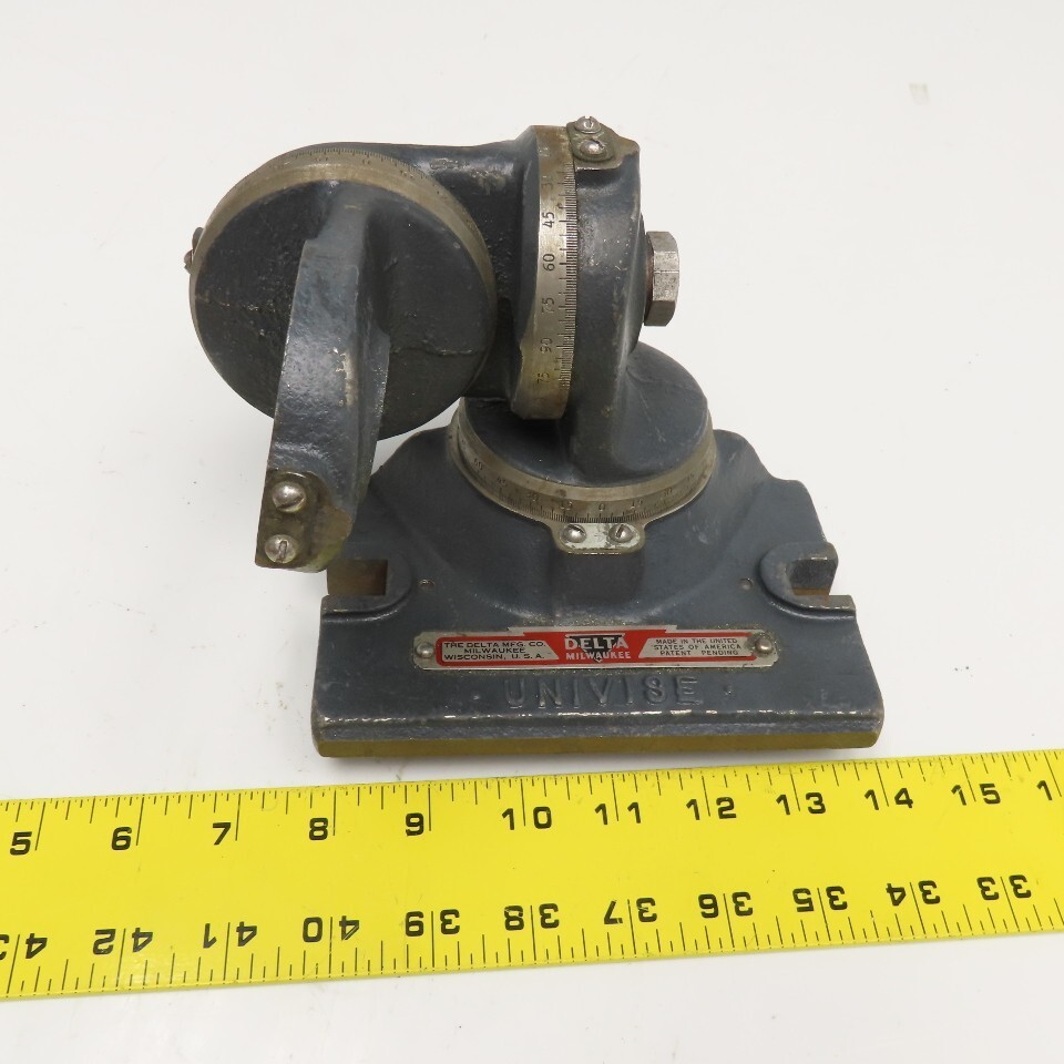 Delta Milwaukee Univise 3 Axis Precision Grinder Vise Base