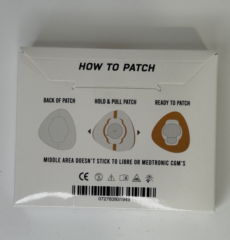 3 Dexcom CGM G6 Patches Size Small Not Just A Patch 20 Count Each