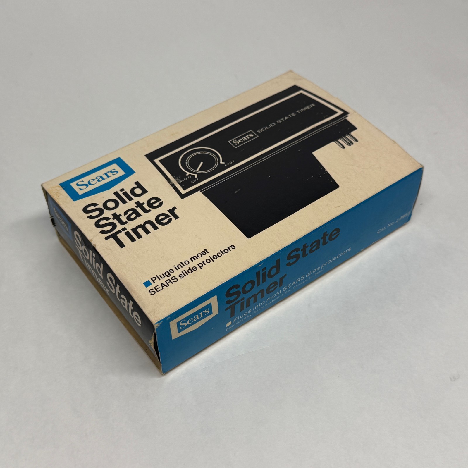 Vintage Solid State Timer for Sears Slide Projectors with Original Box