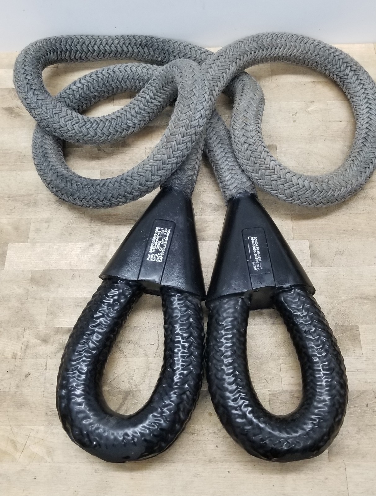 Aircraft Aerial Delivery Cargo Sling Military Tow Rope 38850-00009-056 ~8FT LG 1