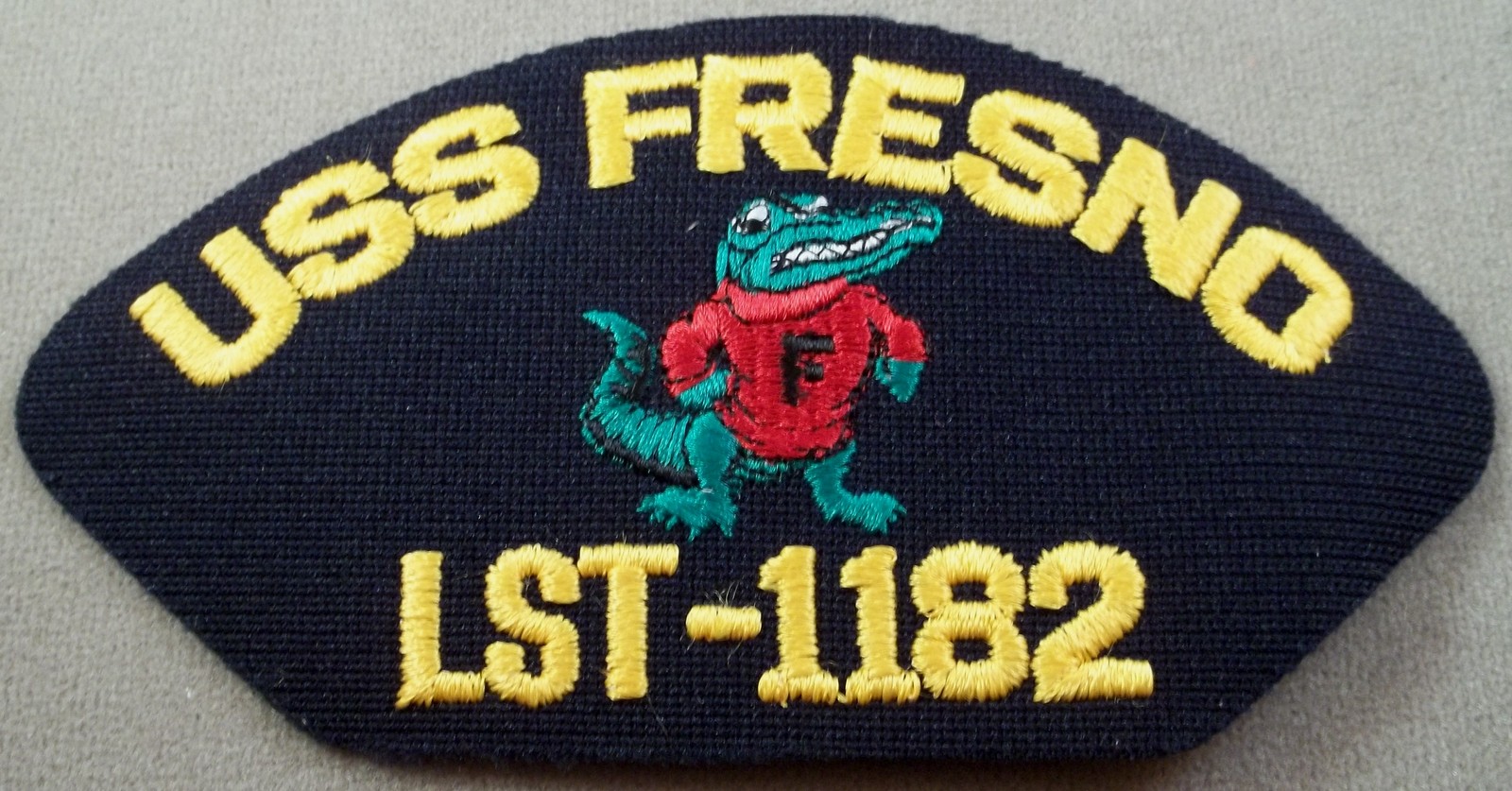 US Navy Cap Patch USS Fresno LST - 1182