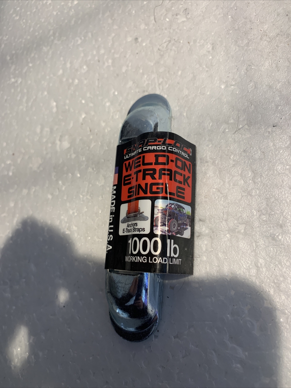 SNAP-LOCK Weld-On E-Track Single, USA