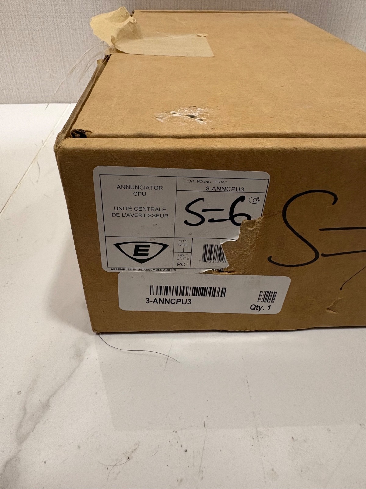 EDWARDS EST 3-ANNCPU3 CENTRAL PROCESSOR UNIT 3100650 REV 5