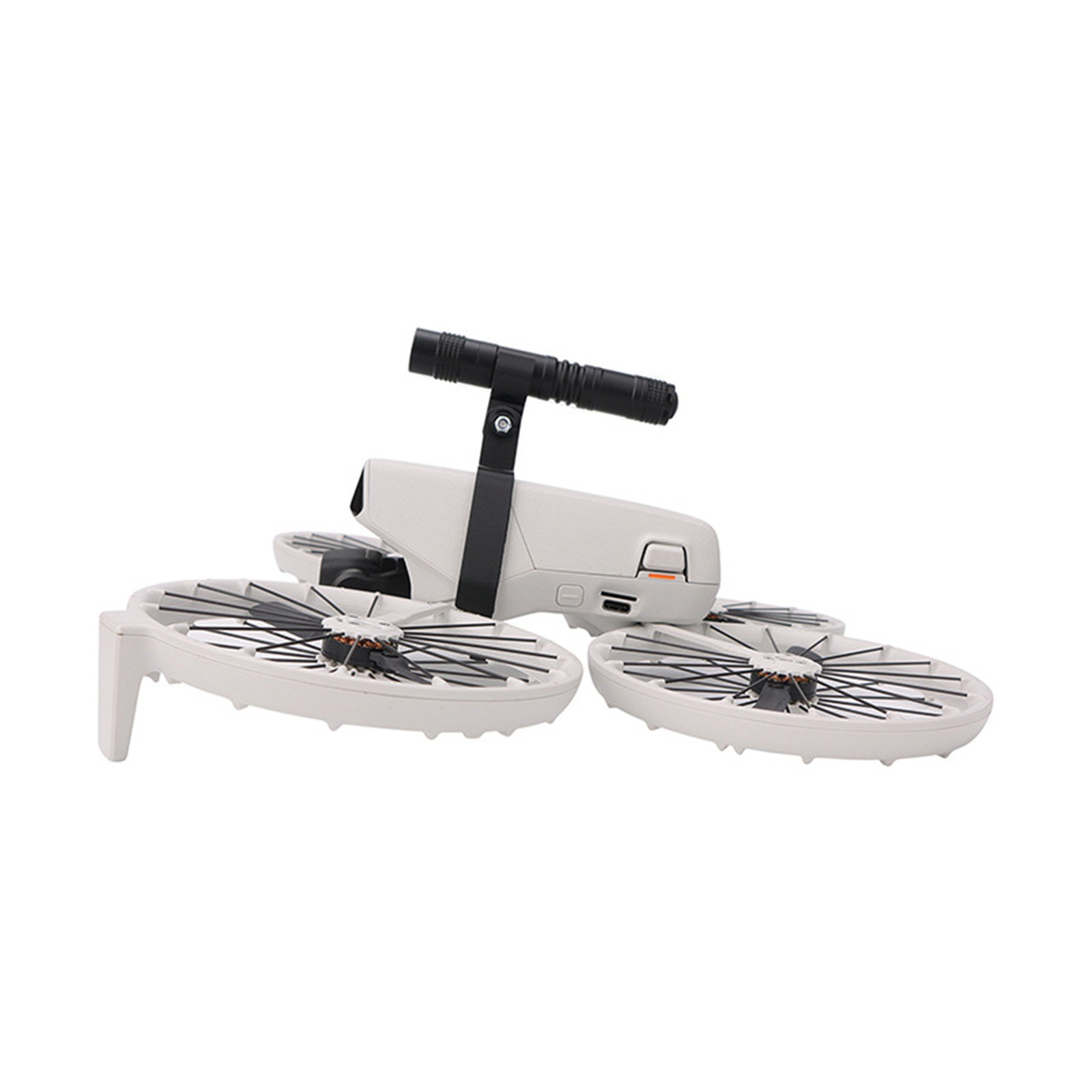 New Ultra-light Night Flashlight Searchlight With Bracket For DJI FLIP Drone