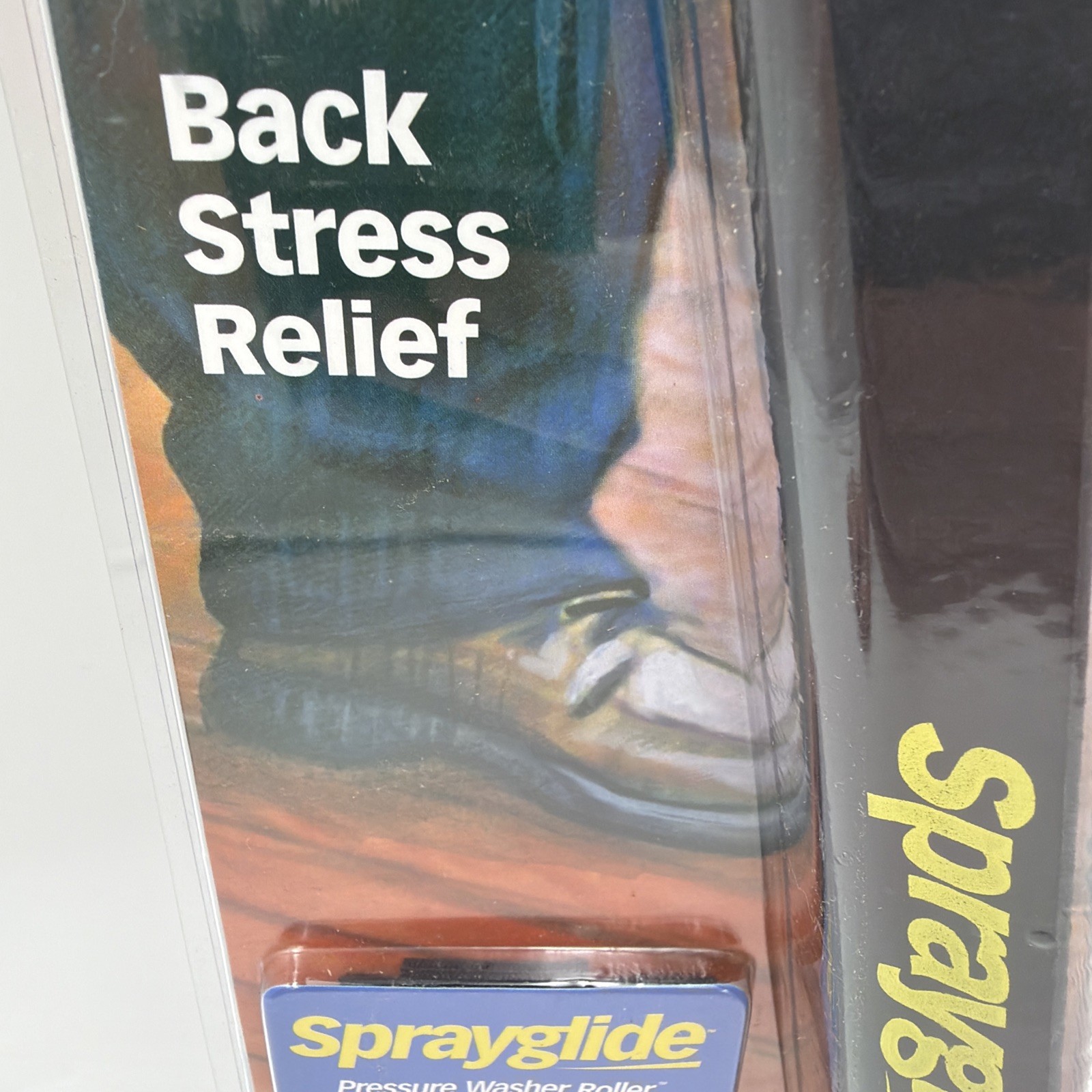 Sprayglide Pressure Washer Roller Support Works w/ Any Pressure Washer Fast Ship