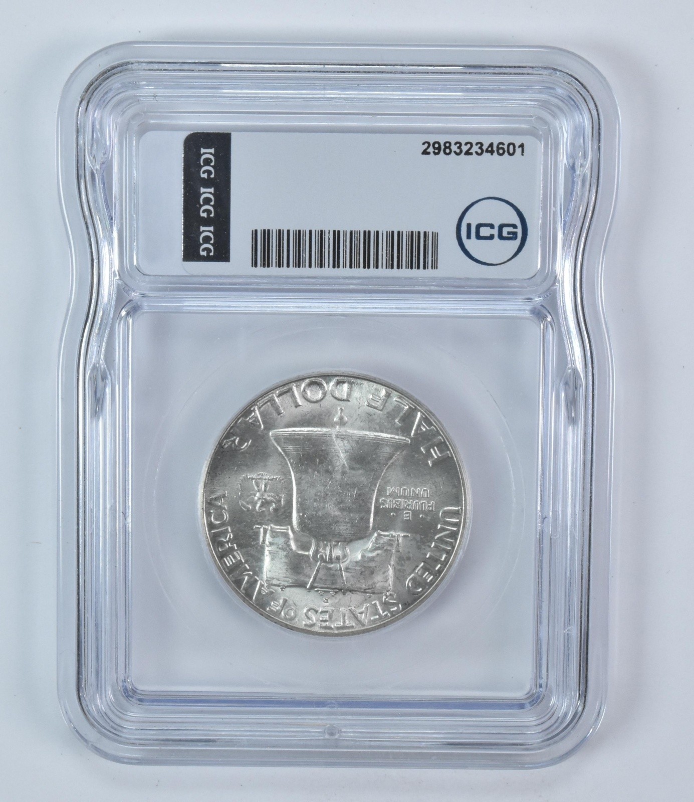 1948-D Franklin Half Dollar MS65 FBL ICG