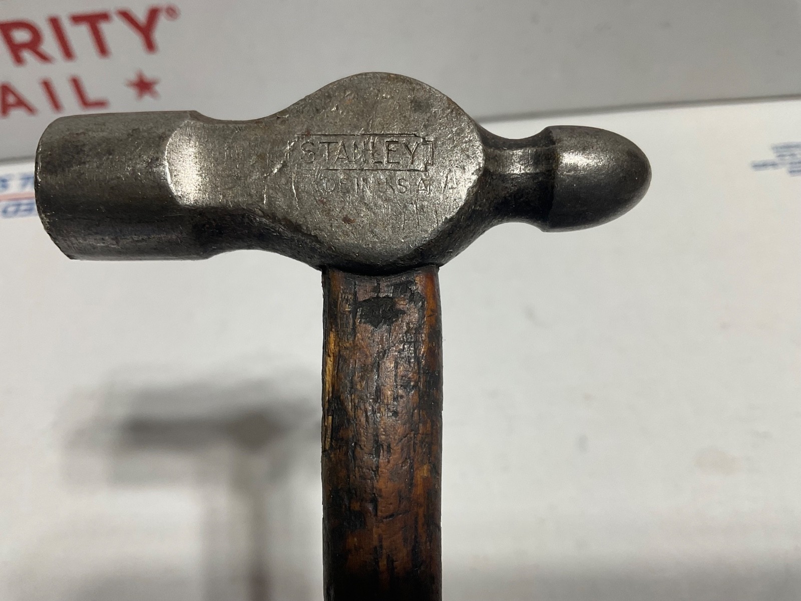 VINTAGE STANLEY SMALL BALL PEEN HAMMER