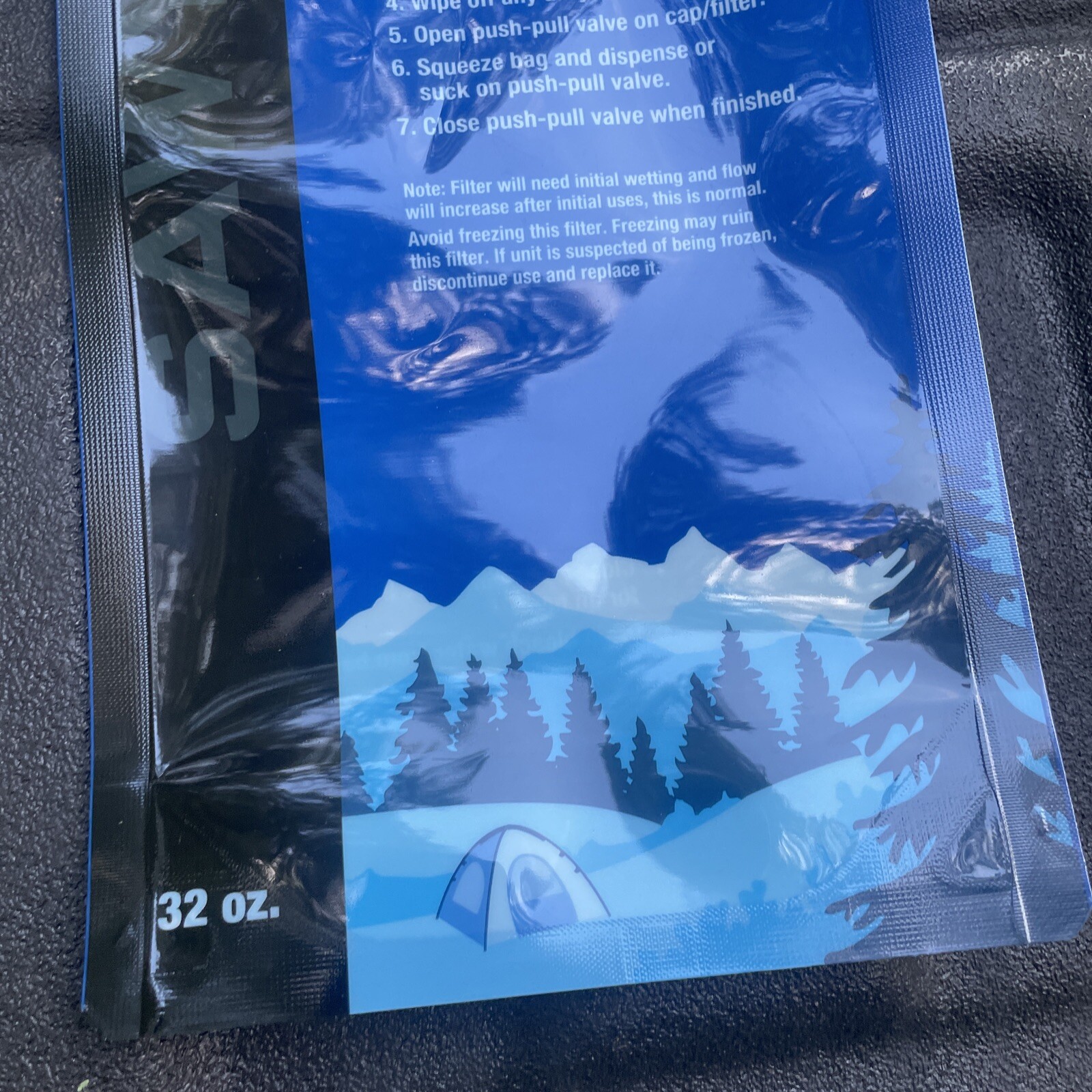 Sawyer 2 Squeezable Pouches for Squeeze Water Filtration System - Pouches Only