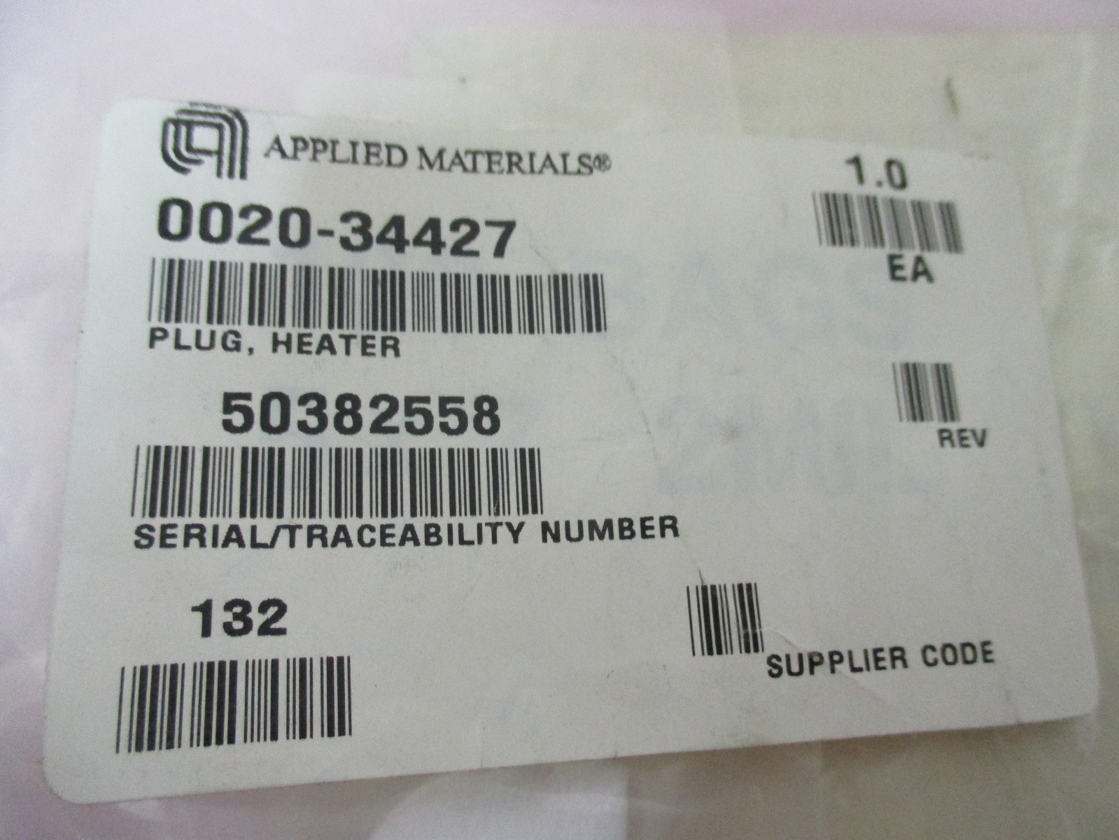 AMAT 0020-34427 Plug, Heater, 240873