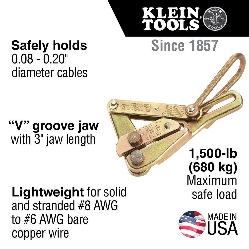 Klein Tools .08-.20 Chicago Grip