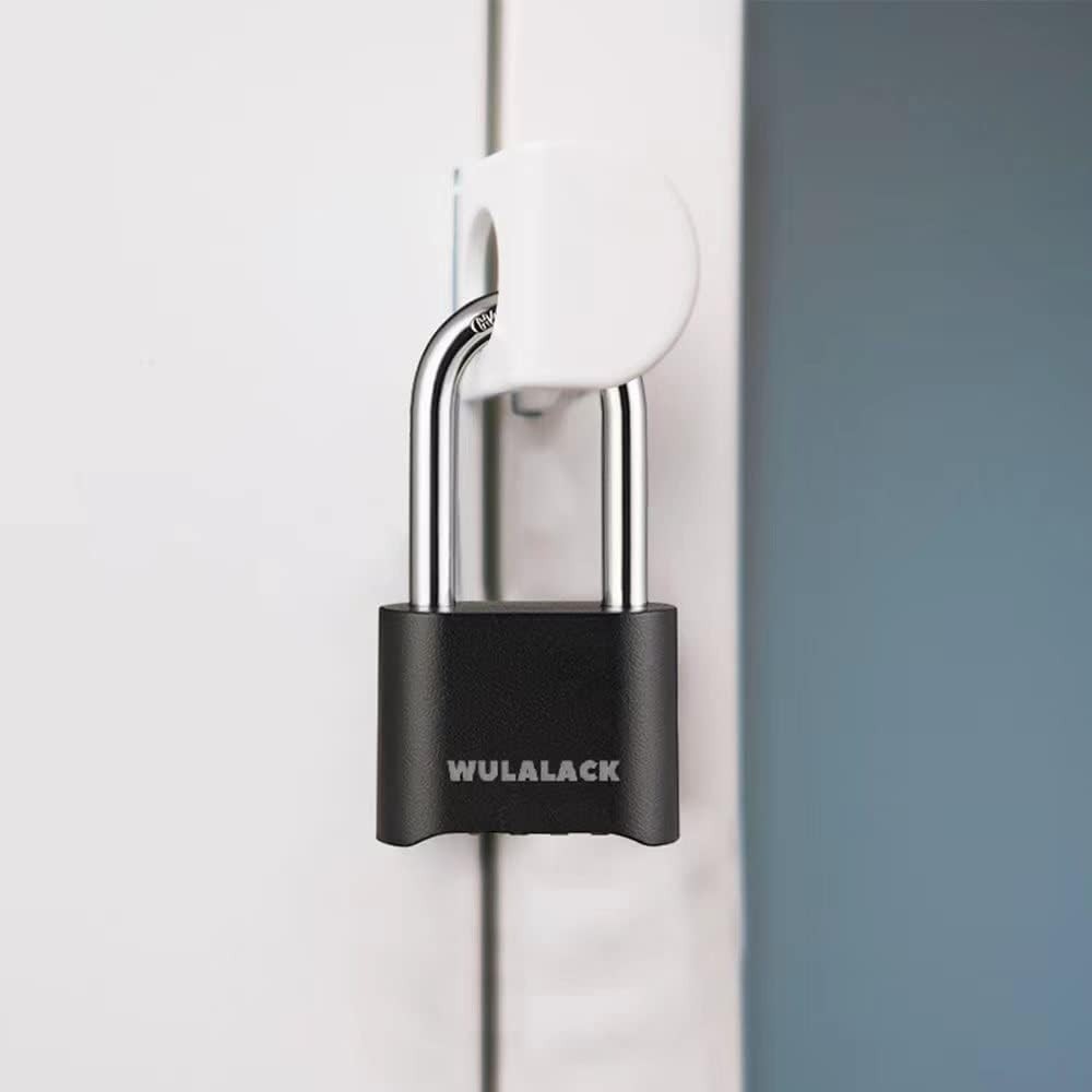 Outdoor Combination Lock, Heavy Duty Weatherproof Pad Locks with Code, Resett...