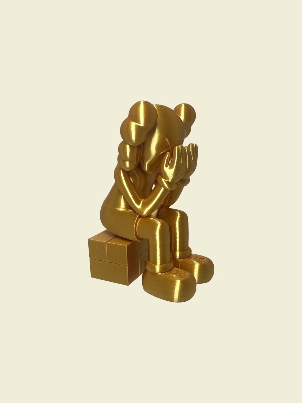 “Passing Through” Companion Figure (Gold) - Collectible Room Decor Figure