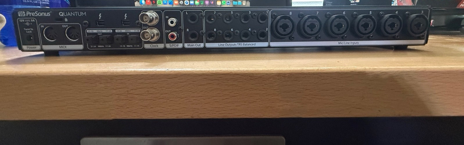 Presonus Quantum 26X32 Thunderbolt Audio Interface w/original Power Cable