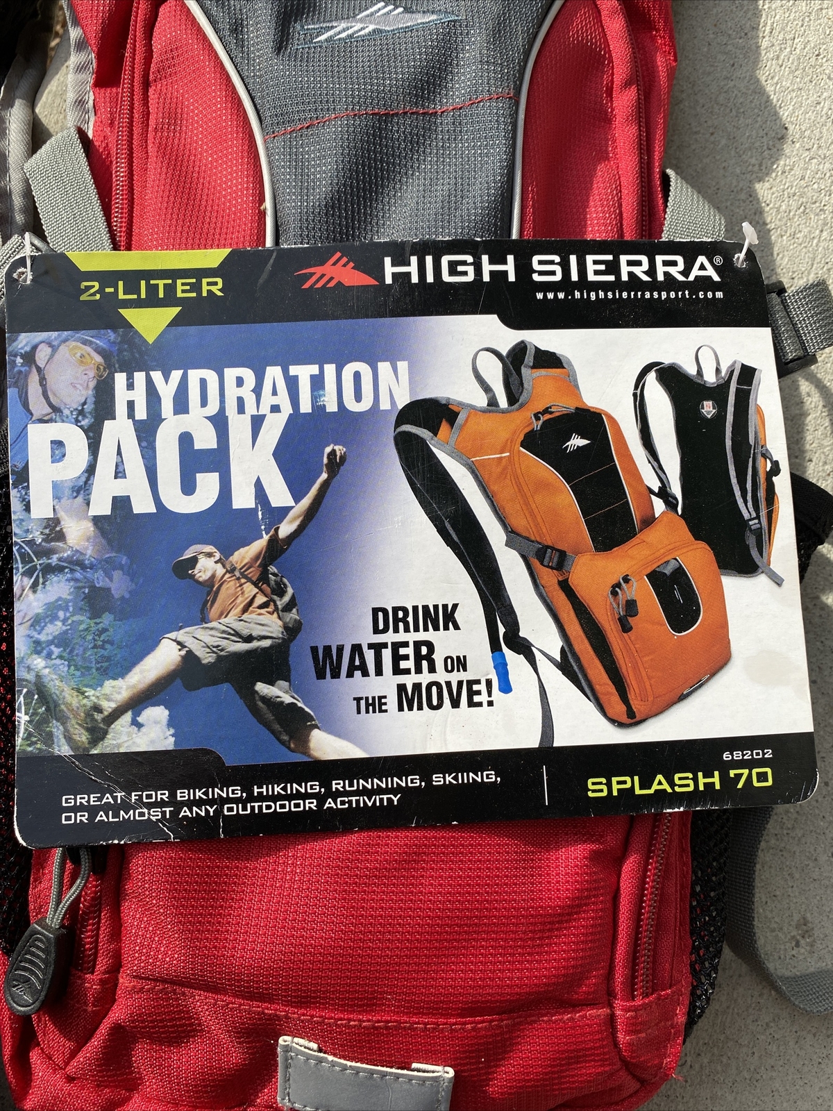 High sierra 2 L hydration pack