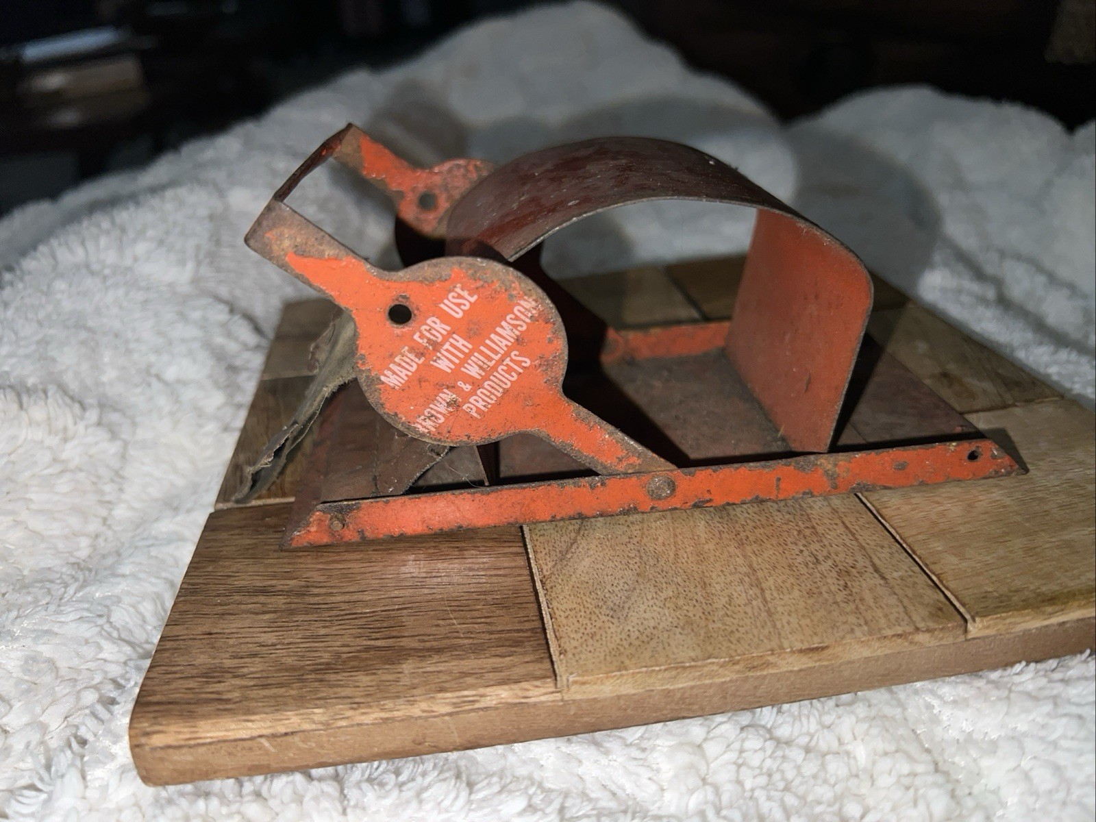 Vintage Brown and Williamson Tobacco Corp Cigarette Roller Rolling Machine