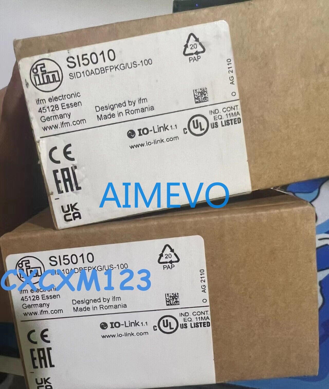 IFM SI5010 Flow Monitor 18...36 DC PNP New